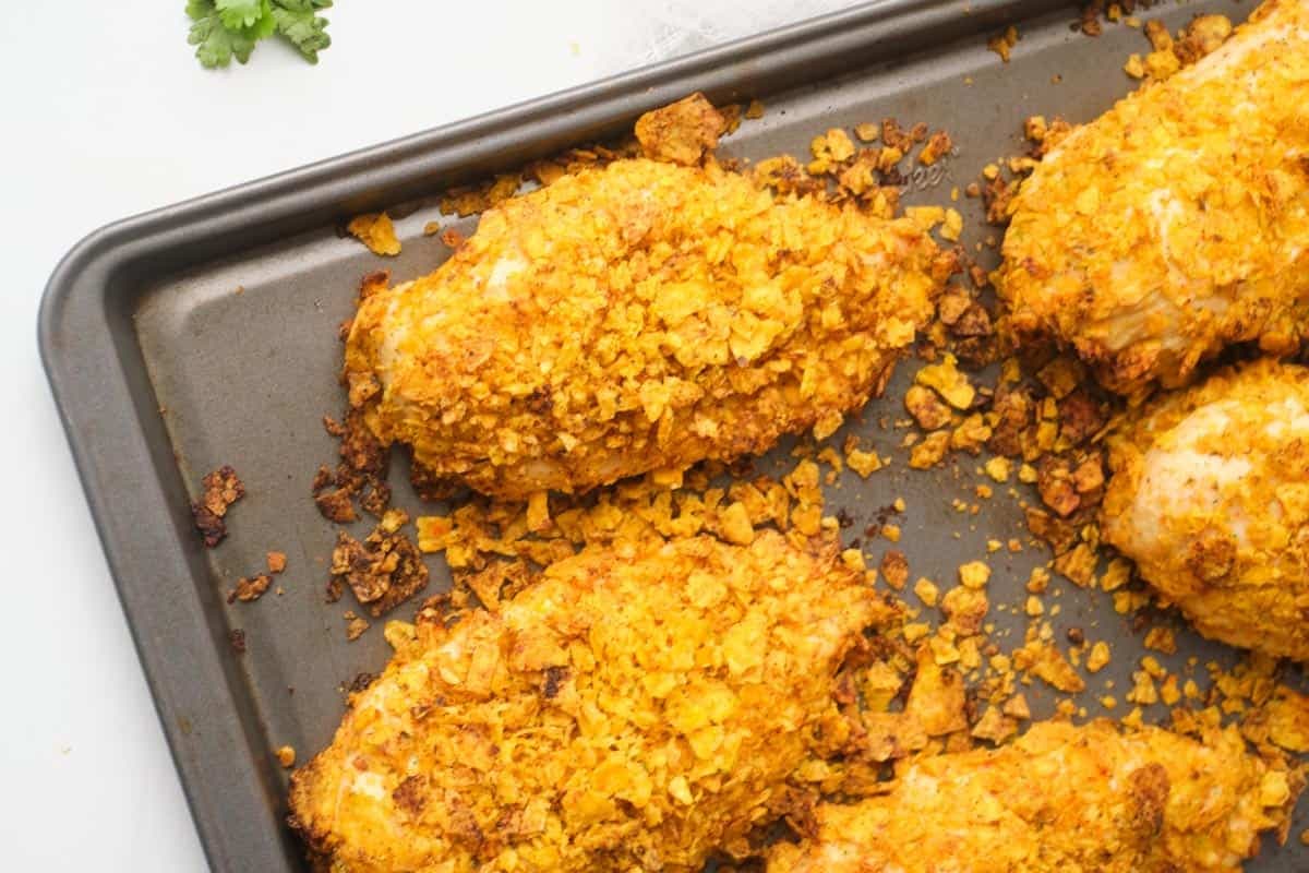 Nacho Cheese Dorito Chicken